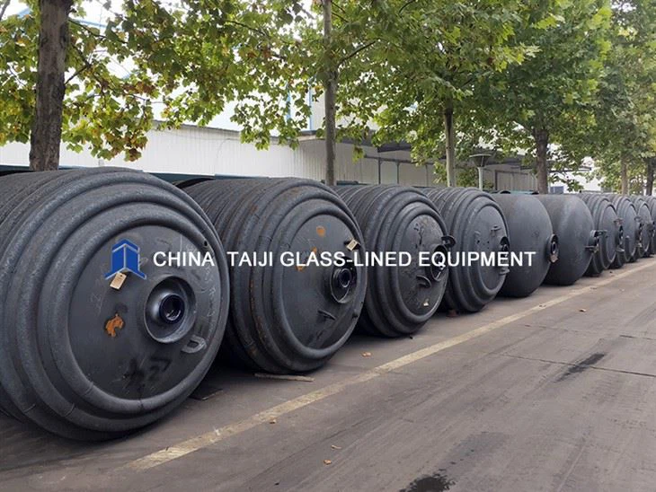 Half Pipe Jacket Glass Lined Reactor